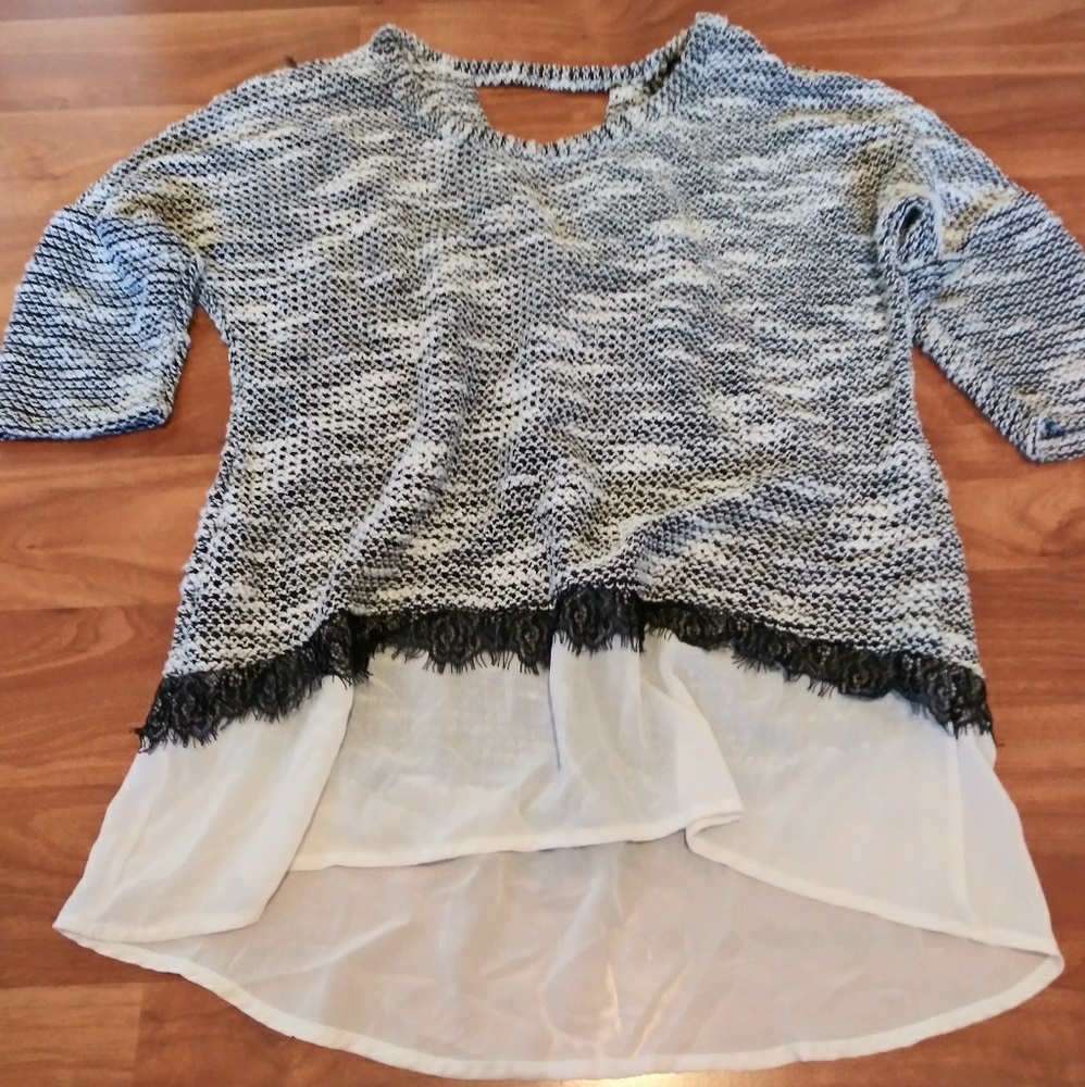 Heartsoul ❤ highlow sweater